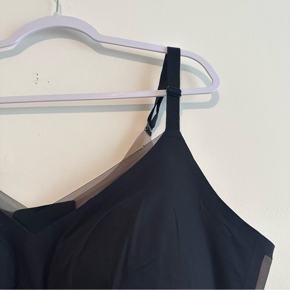 Honeylove Black CrossOver V-Neck Bra Mesh Bra Sz 3x - Picture 9 of 13